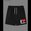 Men's Shorts I love Mimi! Printed Men Summer Comfort Shorts with Drawstring Casual Loose Clothing Mens Gifts Outdoor Daily Casual Homewear Y240320