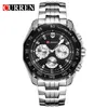 2020 Curren 8077 Sprzedawanie zegarków męskich Analog kwarcowy Klasyczna modna stal nierdzewna mężczyźni oglądają OEM Montre de Luxe219h