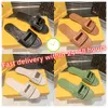 Designer women's sandals 2024 slippers flip-flops over wearing single shoes hollowed-out women's flats beach drag fashion