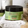 Cuidados 340g Orgânico Alecrim Menta Fortalecendo Máscara de Cabelo Nutritivo Divisão Seca Tratamento do Couro Cabeludo Máscara de Cabelo Adequado para Infusão