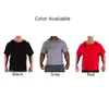 Herren Baumwolle Casual T-Shirts Fitness Männer Bodybuilding Shirt Batwing Sleeve Rag Shirt Gym Wear Muscle Lauf T-shirt Rundhals 240313