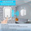 Doorbells IsFriday wireless doorbell battery free waterproof outdoor dynamic doorbell self powered button dog doorbell ringtoneY240320