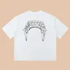Мужские футболки House of Errors с принтом, свободный хлопок, модный топ в стиле рэп-стрит, хип-хоп, футболка для пар, буквенная этикетка, высококачественная повседневная футболка J240319