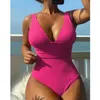 Traje de baño para mujer Verano Azul Sexy Trajes de baño de una pieza Cerrado Mujeres Push Up Ropa de natación Cuerpo femenino Trajes de baño Ropa de playa Piscina Bañista