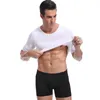 Classix Men Body Toning T-shirt Slimming Body Shaper Korrigerande hållning Belly Kontrollkomprimering Mann Modellering Underkläder Korsett 240306