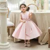 Girl Dresses Christmas Baby Party Princess Dress For Girls Children Costume Big Bow Wedding Kids Birthday Years Ball Gown