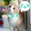 Dog Collars Pet Collar Creative Neck Chain For Bow Tie Kitten Yarn Adjustable Hand-knitted