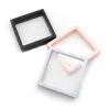 Kits 10 Stücke Nagel Tipps Speicherbox Display Verpackung Großhandel PE -Film transparent 9x9cm Nagelverpackungskästen zum Drücken in Schüttung