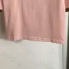 T-shirt en coton brodé pour femmes, col rond, manches courtes, veste d'été, hauts courts simples