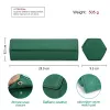 Kisten 2/3/4Slots Watch Roll Box Saffiano Echt lederen horloge Travel Roll Box Sieraden Opslag Organisator Green Portable Watch Case