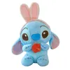 Nouveau mignon oreilles de lapin petit point en peluche Playmate jeux pour enfants cadeau de vacances décor de chambre en gros