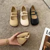 Casual Shoes 2024 Classics Style Women Mary Janes Fashion Woman Big Head Loafers Retro Spring Autumn Ladies