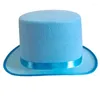 Bérets de couleur unie, chapeau de carnaval, magicien, accessoires de Costume de fête pour hommes, taille unique, pour la plupart des adolescents adultes T8NB