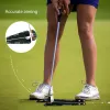 AIDS Golf Putter Pratiquer en acrylique Golf Practice de golf Portable Golf Putting Mirror Training Tools for Beginners Kids Adults