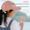 Electric Fans Handheld spray fan Portable mini charging Handheld fan spray humidifier Gift Handheld small fanY240320