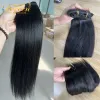 Przedłużenia Doreen Hair 200G 240G Volume Series Brazylian Maszyna Remy prosta klip w ludzkich włosach przedłużenia pełne głowę od 10 do 24 cali