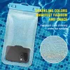 Obejmuje Waterproof Waterproof Thild Upuch Uchwyt Floating 2PC, Ipx8 Glitter Case Sucha torba na iPhone 13/13 Pro Max/iPhone 12 min/12 Pro Max 11