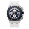 스위스 제작 Audemar Pigue Watch 자동 기계 운동 남성 손목 시계 자동차 백금 Herren UHR 26401PO.OO.A018CR.01 WN-BPXF