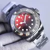 Automatyczne zegarek RLX Czyste stal 44 mm morski-dweller 126660 Ceramiczny ramka luksusowy luksusowy blokad