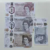 Games Play Paper Printed Prop Money Toys Uk Money Pounds Gbp British 50 Commemorative Prop Toy For Kids Christmas Gifts Or Video Film