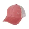 Chapeau de queue de cheval de tournesol 54 styles Casquette de baseball en maille croisée lavée en détresse Messy Bun Ponycaps Chapeaux de camionneur CYZ3225 ZZ