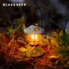 Outils LED Retro Outdoor Camping Lantern Lantern Rechargeable Tent Light Ajuster Light Modes 200h Runtime 5200mAh Banque de puissance USB Lampe chaude