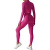 NCLAGEN Dames Sportwear 3-delige set Yoga Top Jas Broek Legging Sportbeha Scrunch Shorts Gym Workout Kleding Fitnesspakken 240304
