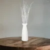 Dekorativa blommor 12 PCS Birch Branch Decoration grenar för hemväxt Sprayprydnad Vase fyllmedel Naturligt trästammar och