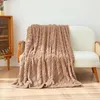 Dekens Winter Herfst Effen Kleur Airconditioner Quilt Zacht Ademend Draagbare Bankdeken Reizen Camping Sprei Thuis El Decor