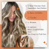 Extensions Voller Glanz, natürliches Haar, Tape-in-Extensions, 100 % Remy-Echthaar, Ombré, 20 Stück, 50 g, Balayage, nahtlos, blond, zum Aufkleben auf das Haar für Frauen