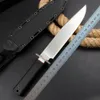 H3888 High End Recht Mes 9Cr18Mov Stone Wash Bowie Blade Zwart G10 Handvat Outdoor Camping Wandelen Survival Vaste messen met Kydex