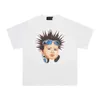 T-shirts pour hommes fabriqués à l'extrême Fun Portrait Impression T-shirt Hip Hop Graphique T-shirt à manches courtes Unisexe Top Tee J240319
