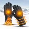 Handschuhe Winter verdickte warme und wasserdichte Handschuhe kalte resistente Motorradfahrradhandschuhe Männer im Freien im Freien Sport skii