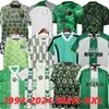 Nigeria 2024 Camisetas de fútbol OSIMHEN 22 23 24 Camiseta de fútbol OKOCHA SIMON LOOKMAN BABAYARO IHEANACHO 2018 Fans Player Versión 94 96 98 Uniforme de entrenamiento 1996 1998 RETRO