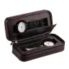 Cases 2/4/8 Slot Zipper Leather Watch Box Storage Bag Business Portable Travel Watch Storage Carry Box