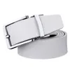 Cowhide Designer Luxury riem mannen mannelijke taille riem lederen pin buckle witte echte lederen riemen voor mannen broeken band ceinture 240311