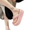 Flops 2023 Summer Women Slippers Femmes Fashion Fashion Bottom Flip Flips Outdoor Place glissa Eva Non Slip Soft Soft Platage Platform Chaussures