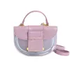 Designer fashionable and fresh lady bag, crossbody bag, girls saddle bag, candy colored mobile phone bag