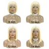 13x6 Bob Perücke 613 Honigblond 13x4 Spitze Front Echthaar Perücke Remy Brasilianische kurze gerade farbige 4x4 Verschluss Perücken für Frauen