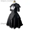 Cosplay Trajes de Anime Anime Pu Magi Madoka Magica Cos Akemi Hora role-playing cartoon Halloween menina Lolita vestido preto conjunto role-playing está aquiC24320