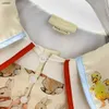 Fashion Girls Hobe Pattern Animal Jupe imprimée Full Princess Robe Taille 100-150 cm Vêtements de créateurs pour bébé Robe 24MA