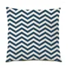 Pillow Throw Covers Modern Simple Cover 45x45 Geometric Living Room Decoration Polyester Linen Gift Bed Velvet E0158