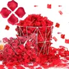 100 шт. искусственные лепестки роз для свадьбы, лепестки цветов для романтических украшений, специальный вечерний комплект для него или для нее, на предложение, годовщину Святого Валентина