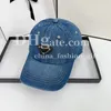 Baseball Cap Designer Triangle Hat Denim Breathable Cap Golf Hat For Men Women Outdoor Street Hat Summer Travel Sunscreen Hat