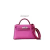 Borsa da donna di design di borsa di marca di lusso tutta fatta a mano di alta qualità Qualità 5A Colore L3 Hardware argento viola rosa
