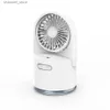 Ventilateurs électriques Spray ventilateur mini manuel humidificateur refroidissement portable ventilateur de ventilateur brume usb chargant petit fan office bourse trois équipements humidificateurs240320