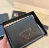 Leather Wallet Stylish Designer Men Folding Lg Zipper Triangle Wallets Purse Card Holder Notes Mey Purses With Box Flip Multiple Styles High Versi J6415