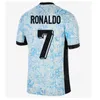 2024 2025 fans Player Soccer Jerseys Ronaldo 2023 2024 Hem Away 23 24 Cr7 Danilo Men Football Shiirt Kids Portugal Bruno Fernandes Joao Felix Ruben Rafa Leao