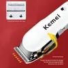 Trimmer Kemei 809a Hair Professional Trimer Cordon électrique Réglable Cordon électrique Clipper pour les cheveux pour hommes Habin Hine LED Affichage