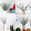 Decorative Flowers 10/20PCS Artificial Eucalyptus Stems Leaves Green Branches Fake Plants For Wedding Centerpieces Christmas Home Decor